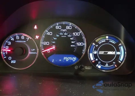 2004 Honda Civic Hybrid из США, поврежденный, VIN JHMES95614S004360